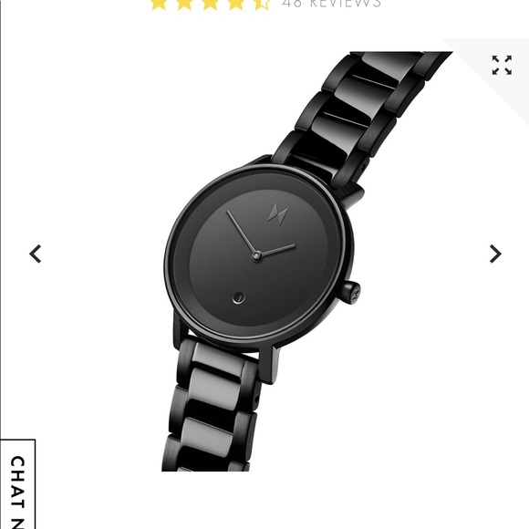 Black womans MVMT watch